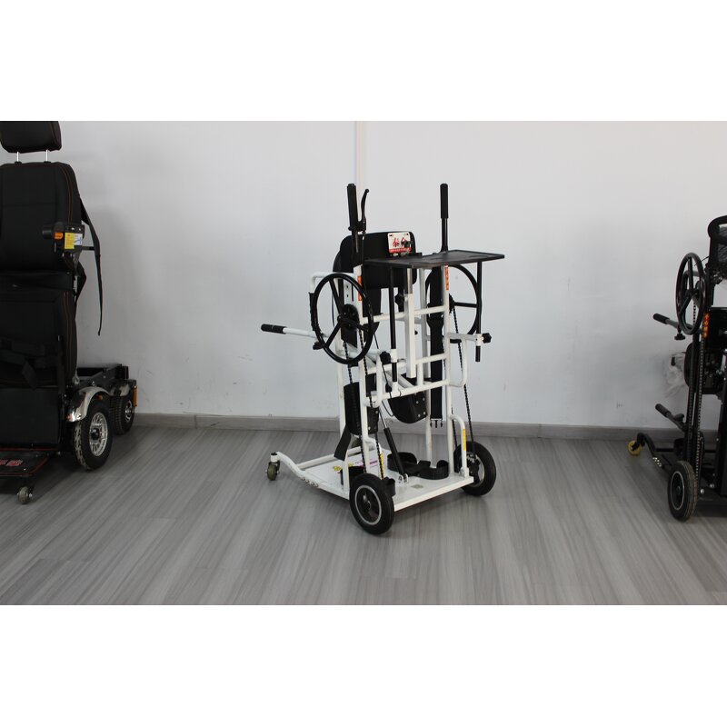 Walking Stand Manufacturer - Aluminium Alloy Rehabilitation Assisted Widened Chassis Adjustable