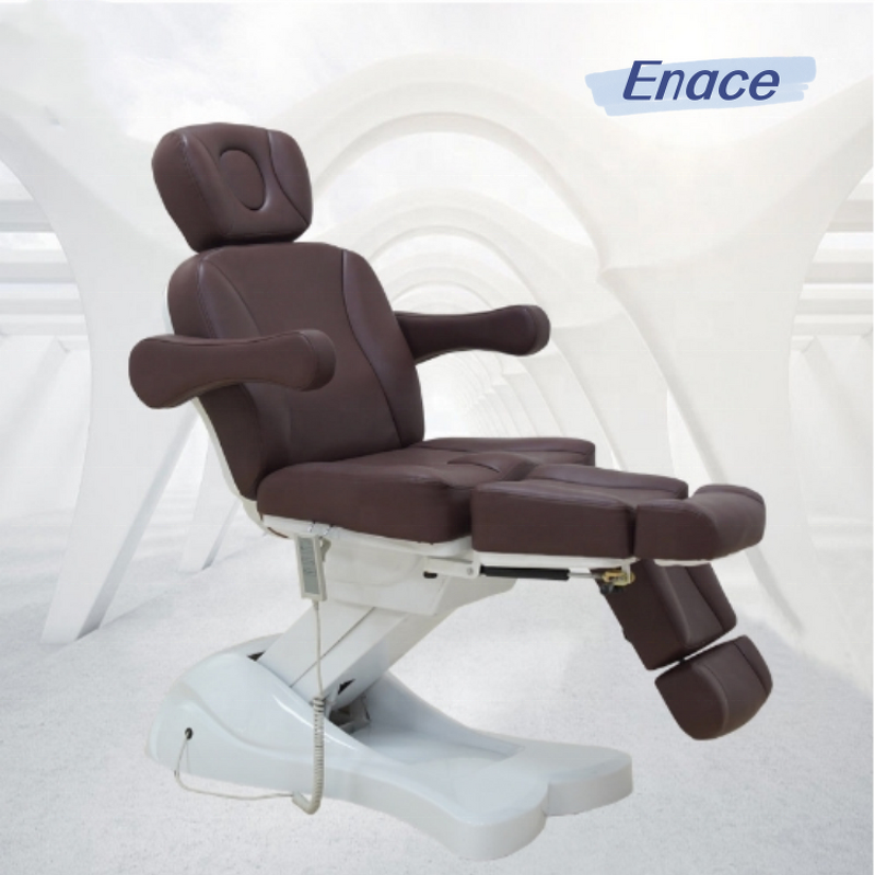 Beauty Chair Manufacturer - Rotating Electric 5 Motors Adjustable Tattoo Table Salon Facial Bed