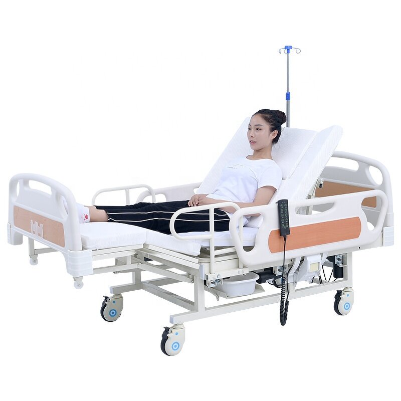 Hospital Bed Manufacturer - Full Electric Five Function with Toilet for Elder and Patient