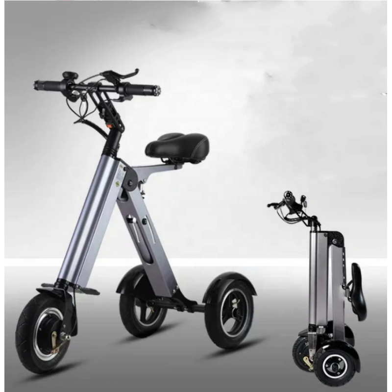 Mobility Scooter Manufacturer - Ultra-light Lightweight Folding Portable Aluminum Alloy Small 3 Wheels