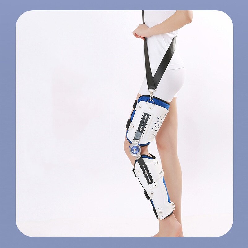 Brace Manufacturer - Adjustable Knee-Ankle- Foot Fixation Joint Thigh Calf Ankle Fracture Lower Limb