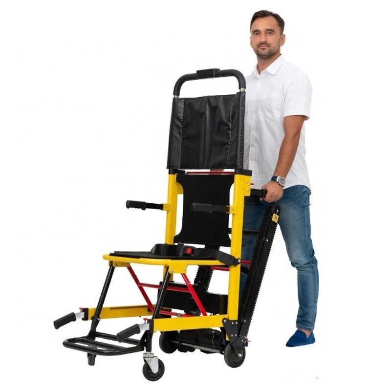 Electric Wheelchair Manufacturer - Nursing Hand Push Light Aluminum Stair Climbing Portable Folding