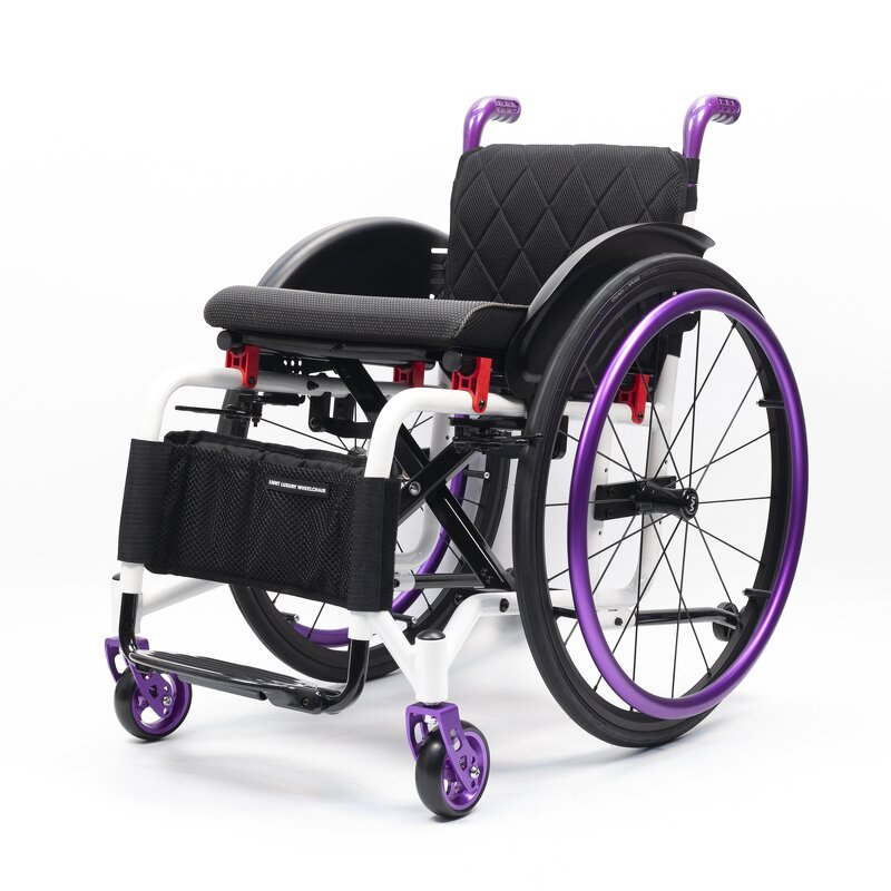 Wheelchair Manufacturer - New Sports Designed for Speed and Stability Portable Lightweight