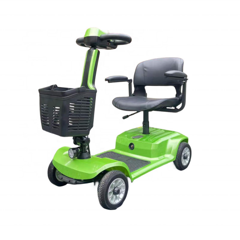 Mobility Scooter Manufacturer - Aluminum Alloy Elderly Lightweight Portable Folding Travel 4 Wheels