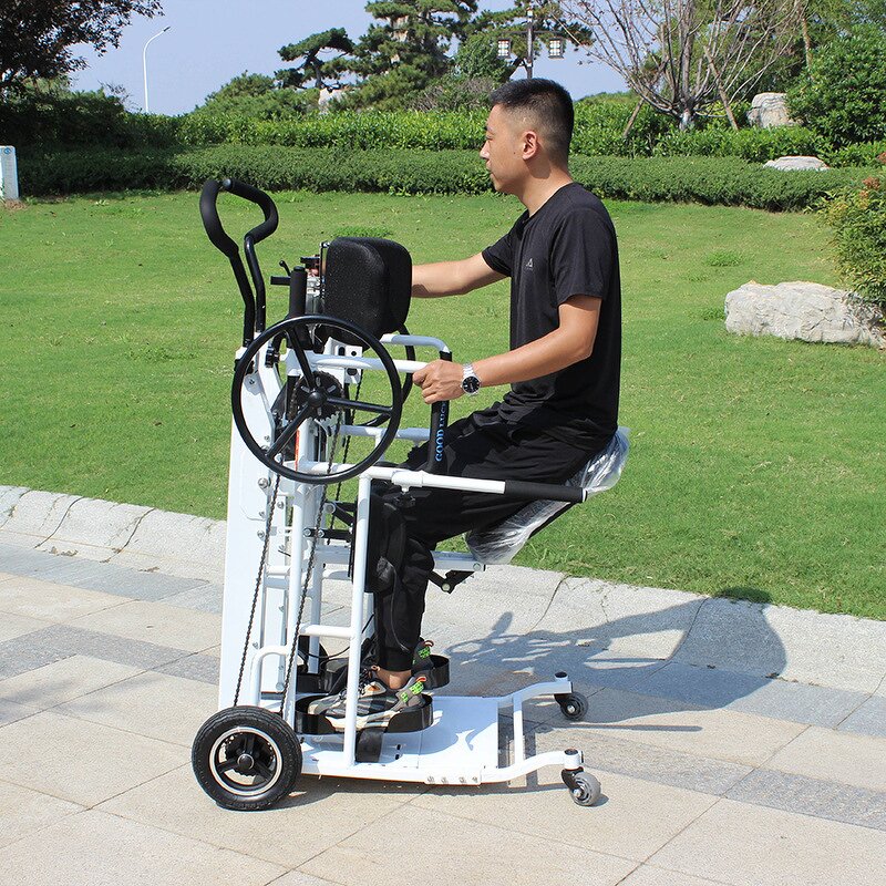 Wheelchair Manufacturer - Safety Manual Standing Rehabilitation Training Equipment Adult Walker