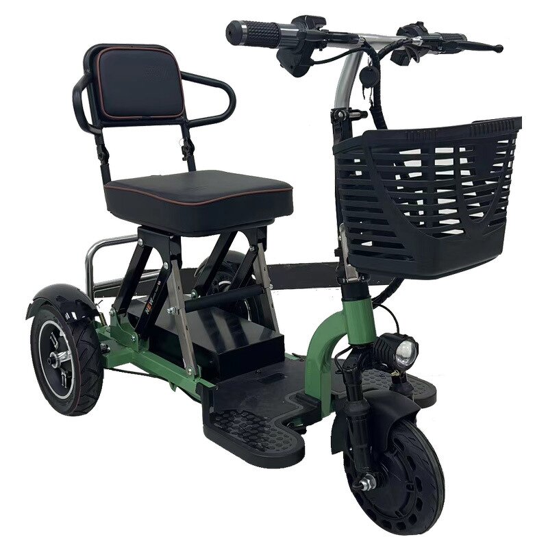 Mobility Scooter Manufacturer - CE Foldable 3 Wheels for Elderly Leisure Electric Tricycle Vehicle