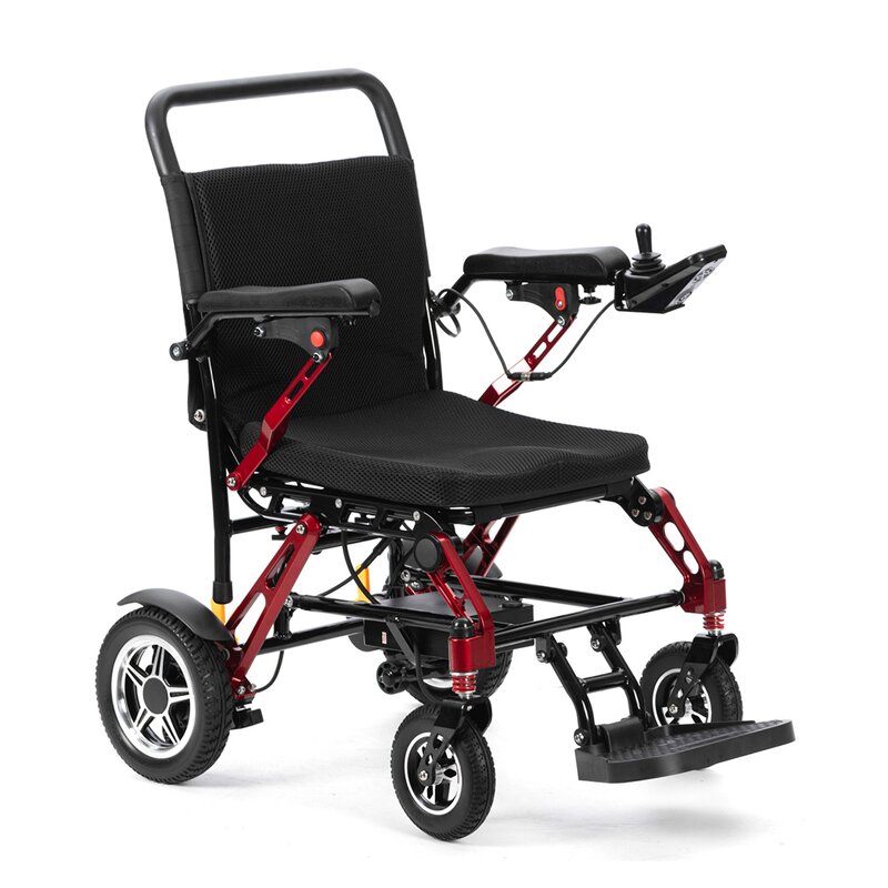 Electric Wheelchair Manufacturer - Magnesium Alloy Automatic Foldable Remote Control Lightweight Lithium Battery