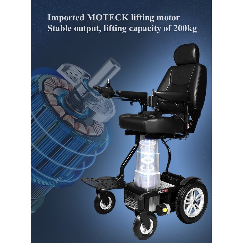 Electric Wheelchair Manufacturer - Lifting Fully Automatic Intelligent One Button for Disabled