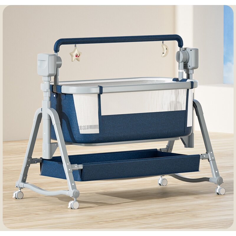 Baby Cradle Manufacturer - Multifunctional Electric Rocking Bed Newborn Smart Soother Bedside Bassinet