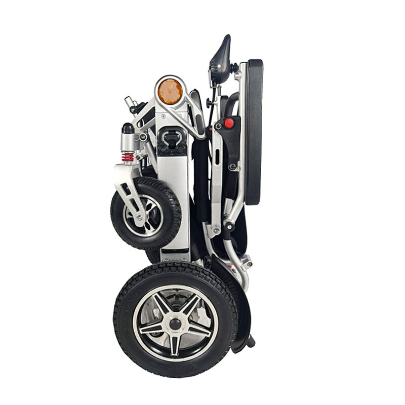 Electric Wheelchair Manufacturer - Folding Portable Aluminum Alloy Remote Control Reclining for Disabled