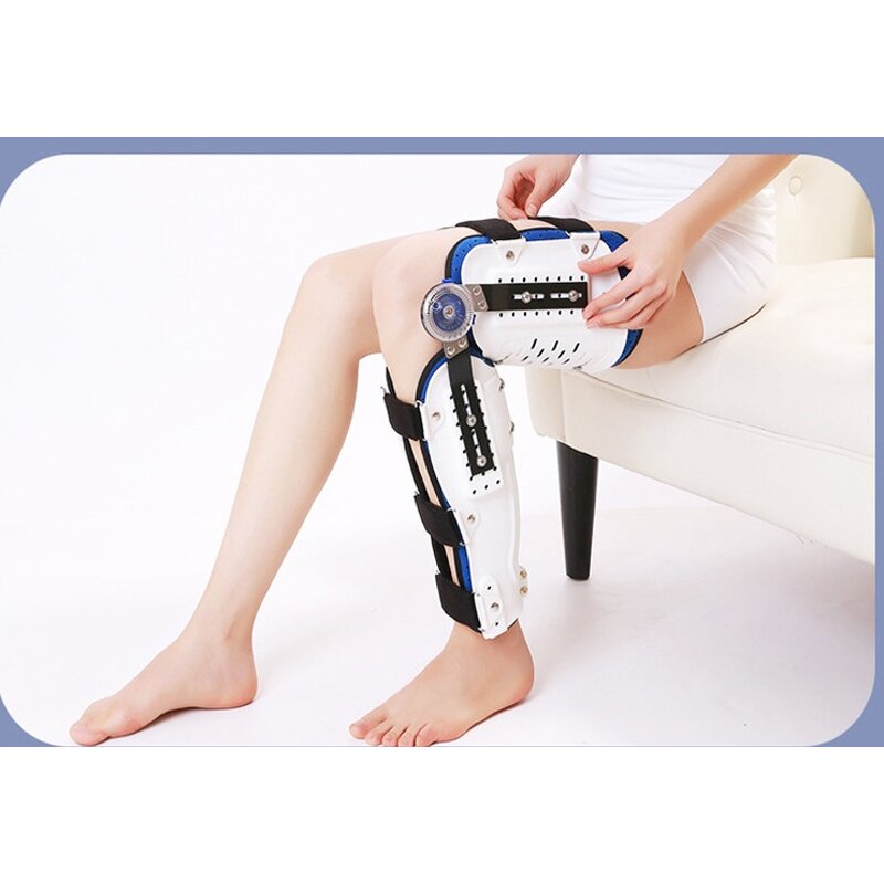 Brace Manufacturer - Adjustable Knee-Ankle- Foot Fixation Joint Thigh Calf Ankle Fracture Lower Limb