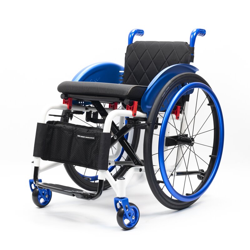 Wheelchair Manufacturer - New Sports Designed for Speed and Stability Portable Lightweight