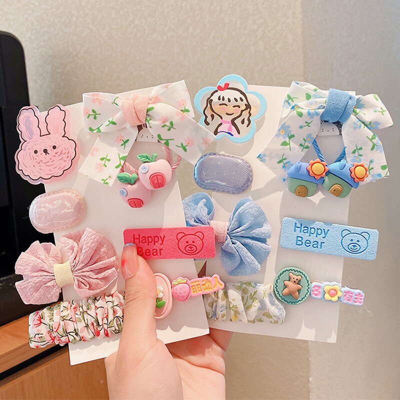 Hair Accessories Manufacturer - Cute Baby Elastic Hairband Sweet Color Girl Clip