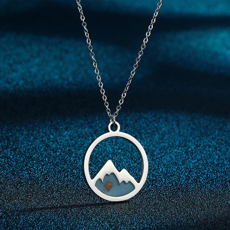 Mountain Necklace Manufacturer - Stainless Steel Mustard Seed Religious Christian Gifts