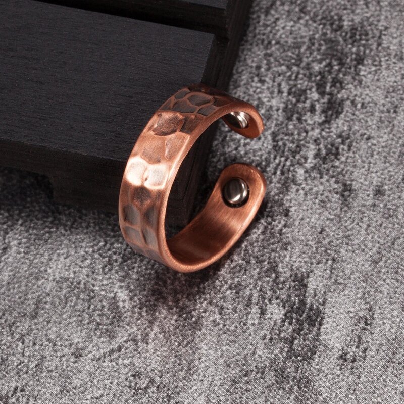 Copper Ring Manufacturer - Magnetic Opening Anti-Snoring Double Adjustable Fashion