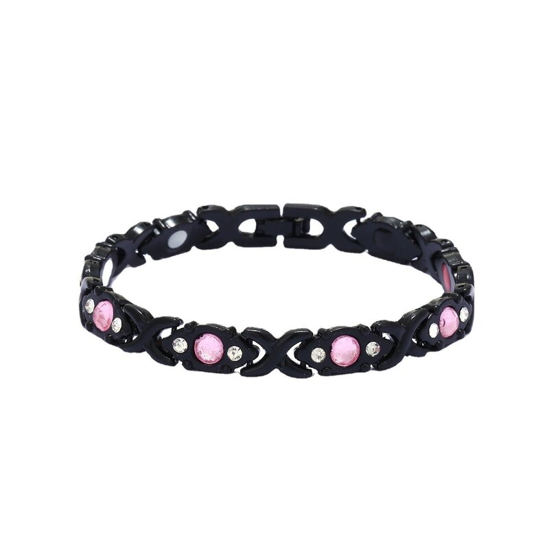 Magnetic Bracelet Manufacturer - Energy Diamond-encrusted Health Women's Wristband