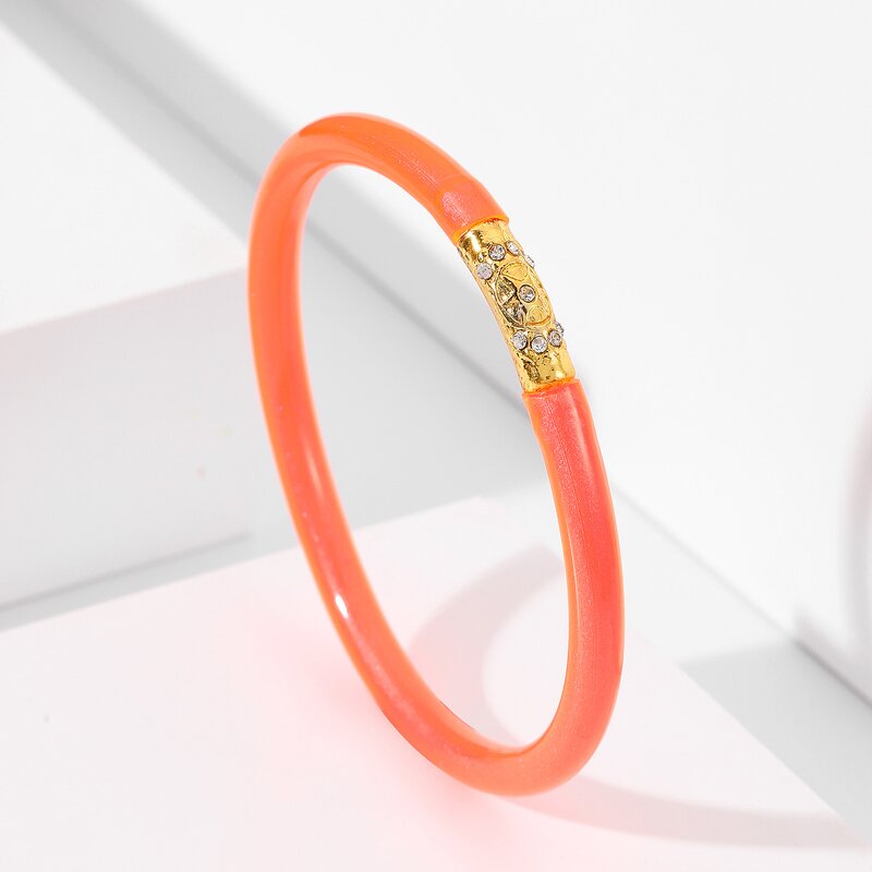 Alloy Bracelet Manufacturer - 2023 Color Plating Crushed Diamond Inlay Magnetic