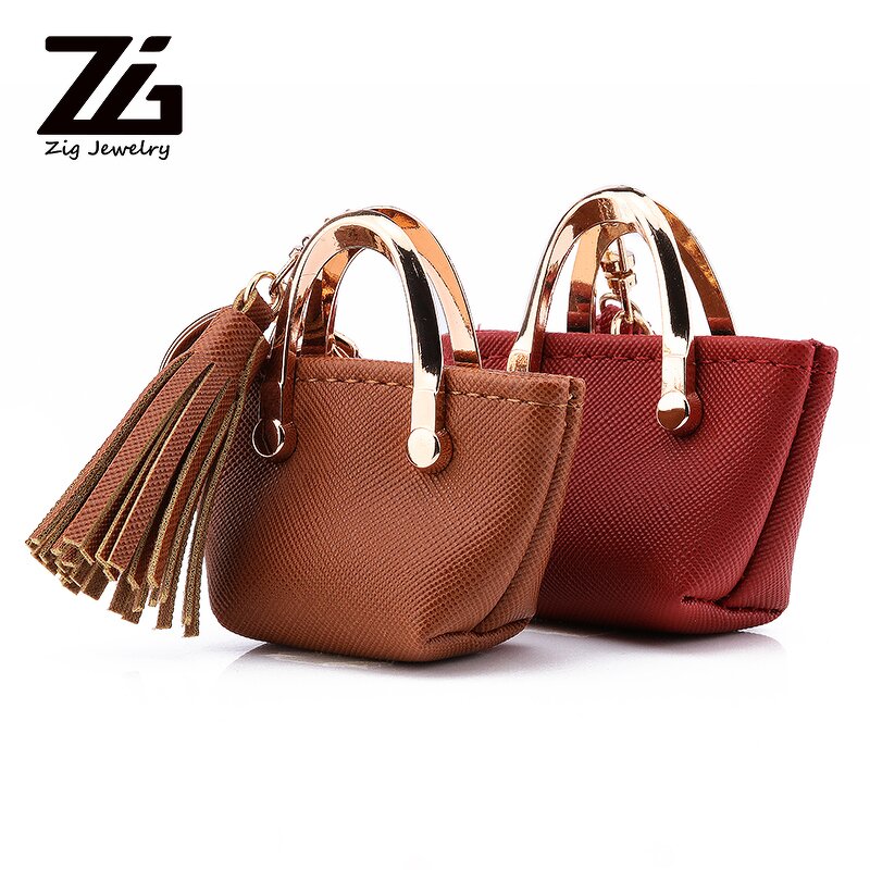 Acrylic Keychain Manufacturer - Mini Zipper Custom Bag Fashion Jewelry