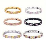 Magnetic Bracelet Manufacturer - Energy Diamond-encrusted Health Women's Wristband