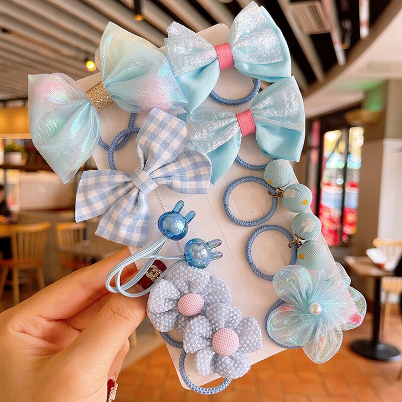 Hair Accessories Manufacturer - Summer Flower Girl Bow Little Girl Cute Hairpin