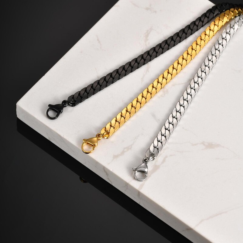 Charm Bracelets Manufacturer - Black Silver Non-Tarnish Flower Heart Anniversary