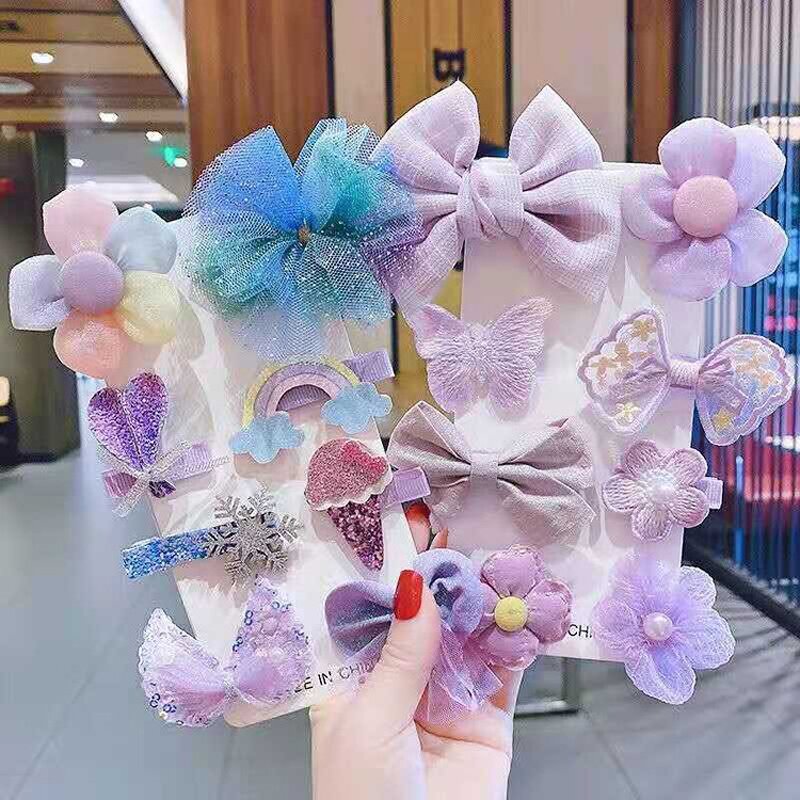 Hair Bands Manufacturer - 2023 Children Big Flower Elastic Mesh Pearls Girls