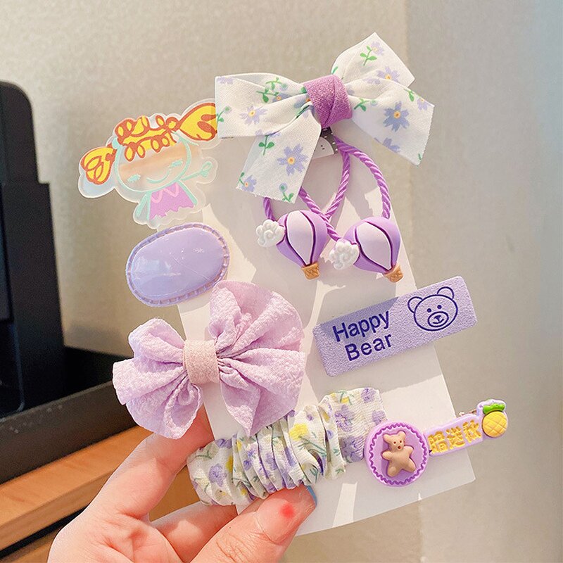 Hair Accessories Manufacturer - Cute Baby Elastic Hairband Sweet Color Girl Clip