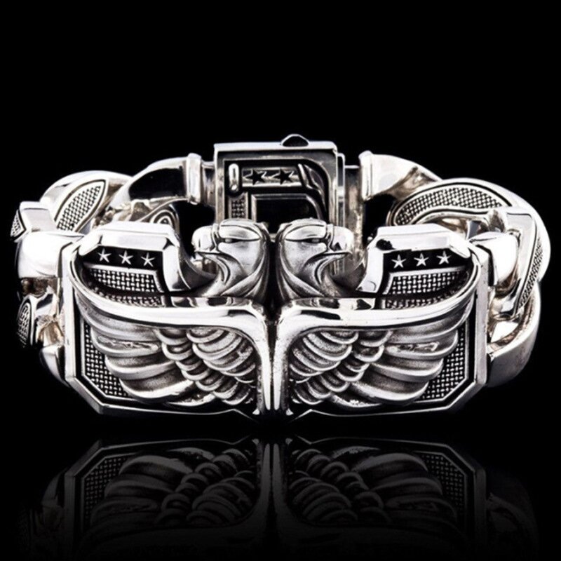 Eagle Bracelet Manufacturer - Creative Double Trendy Personality Unisex Gift