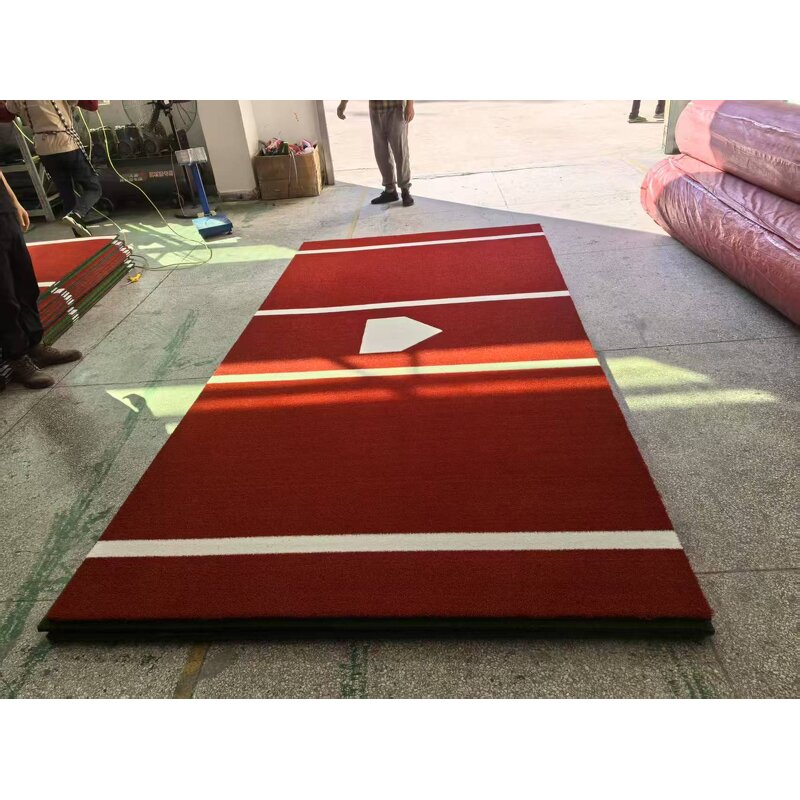 Baseball Batting Mat Manufacturer - 3.8*10ft 10mm Turf 5mm EVA Eco-Friendly Backyard
