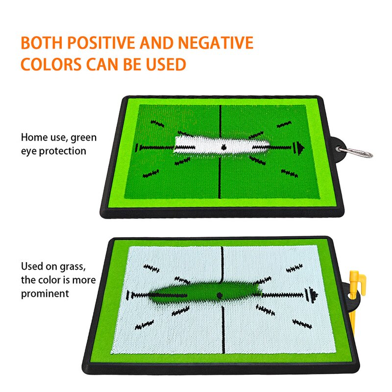 Golf Training Mat Manufacturer - Daily Batting Rubber Base Swing Path Feedback Detection
