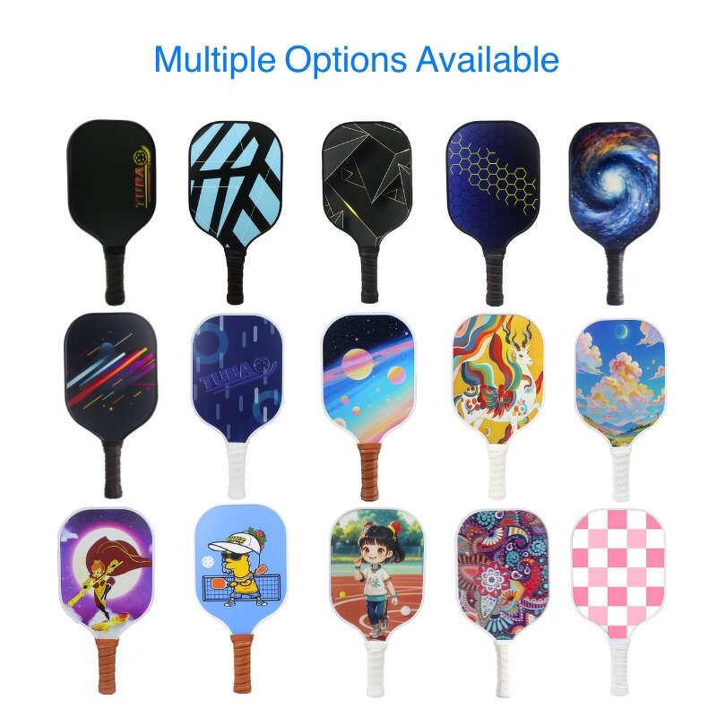 Pickleball Paddle Manufacturer - 2024 USAPA Fiberglass PP Core 8.47oz 10-13-16mm Custom Edge
