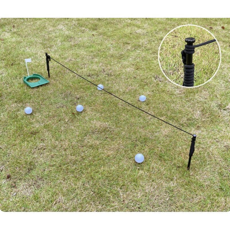 Golf Alignment Tool Manufacturer - Multi Functional Putting Trainer String Line Correction Gift