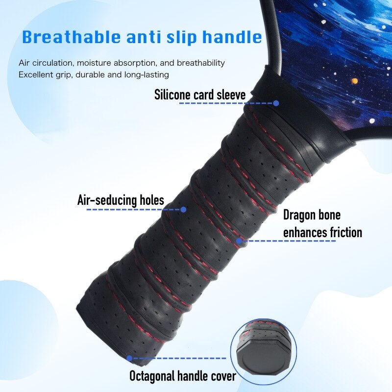 Pickleball Paddle Manufacturer - 2024 USAPA Fiberglass PP Honeycomb Core Edge Guard Training