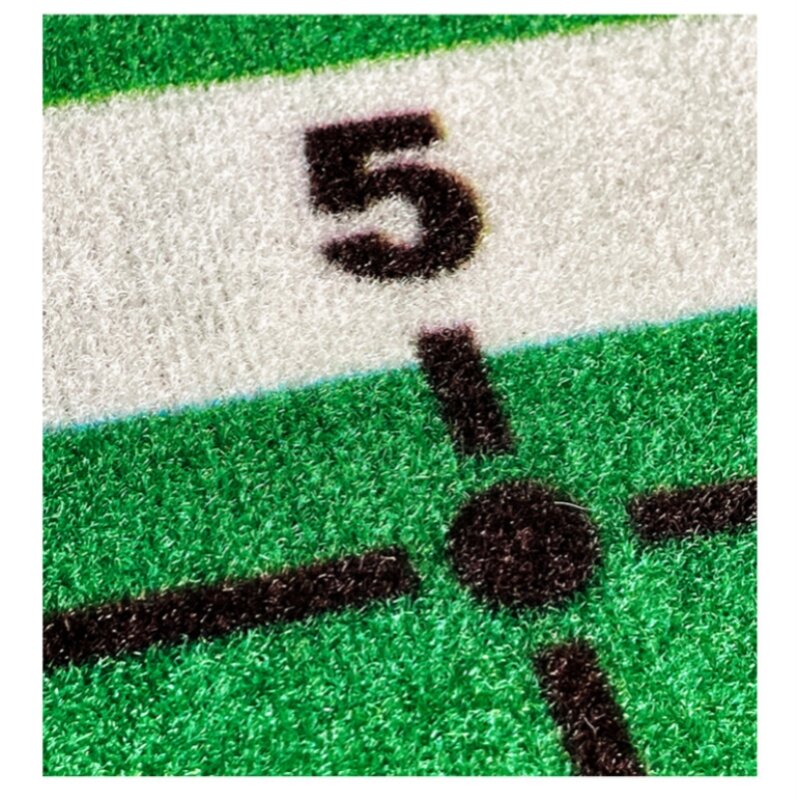 Batting Training Mat Manufacturer - Soft Clay Green Teaching Lines Indoor Outdoor