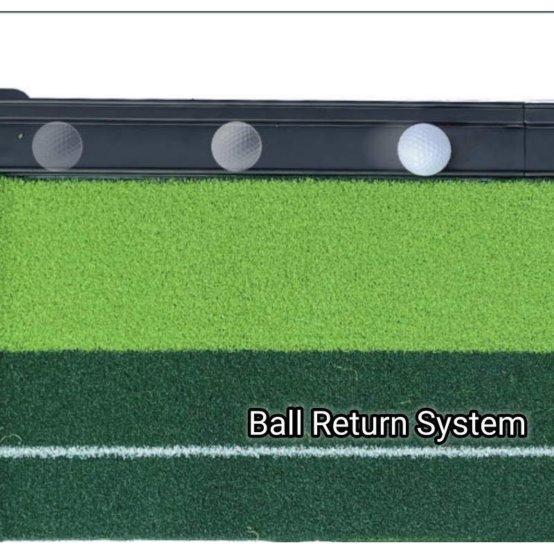 Mini Golf Putting Mat Manufacturer - Auto Ball Return Indoor Outdoor ABS Ambidextrous 50in+