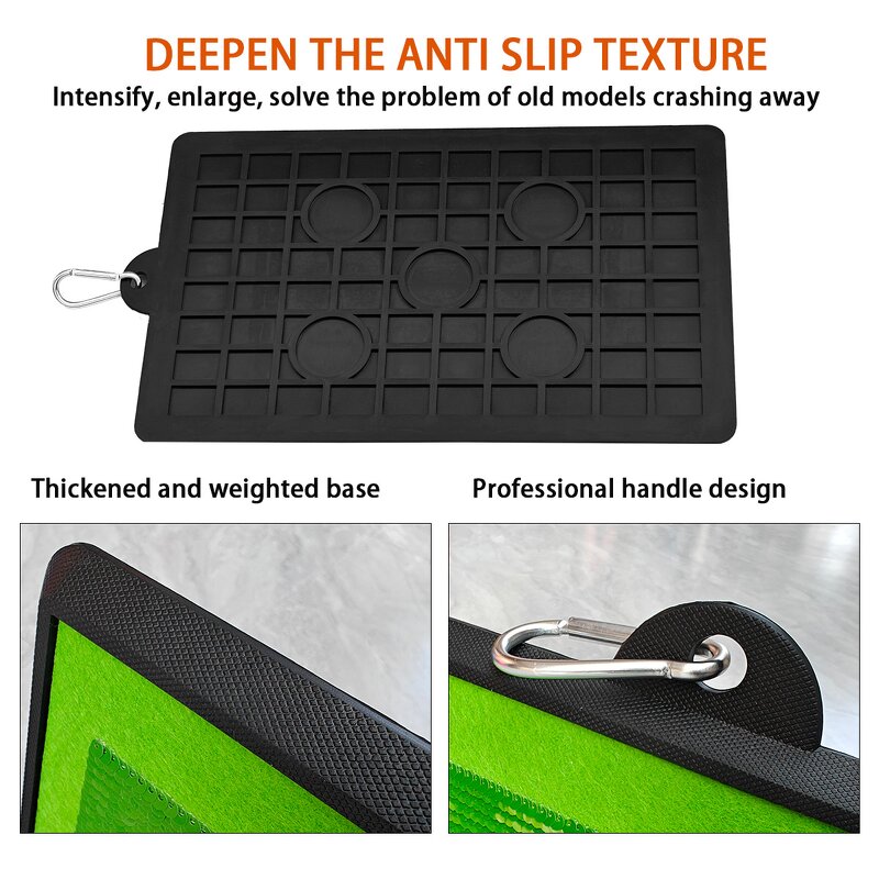 Golf Training Mat Manufacturer - Daily Batting Rubber Base Swing Path Feedback Detection