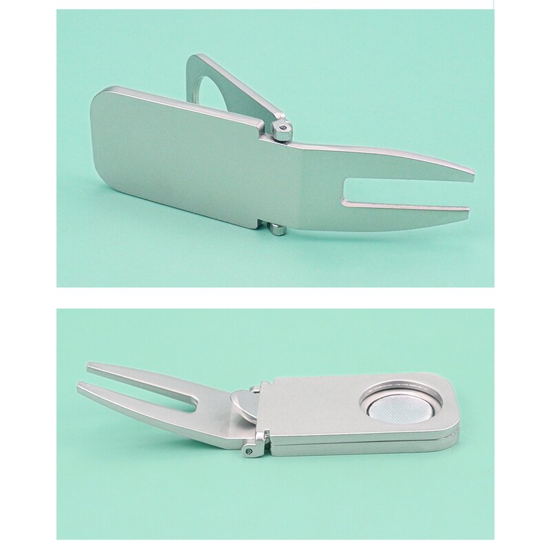 Golf Divot Tool Manufacturer - Magnetic Aluminium Cigar Holder Ball Marker Waterproof Cart