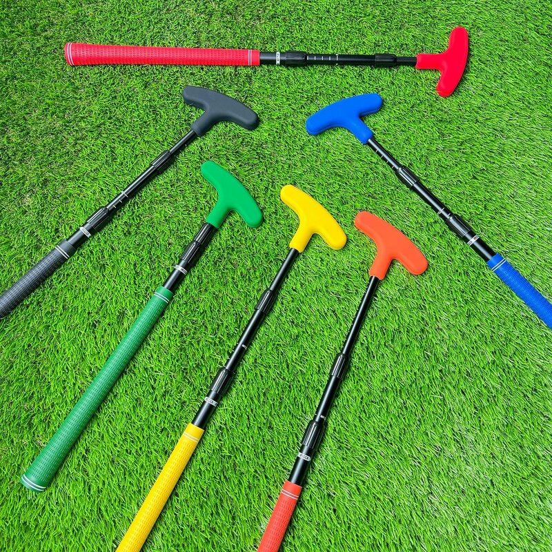 Golf Putter Manufacturer - Multi-color 2-Section Telescopic Adjustable Practice Accessories