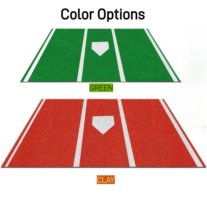 Softball Batting Mat Manufacturer - 3.8*10 Portable 5MM EVA Anti slip Padded Backing