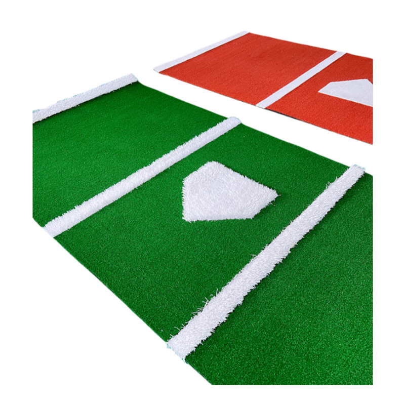 Baseball Hitting Mat Manufacturer - 3.8*10ft 15mm Turf Felt Foam Base Softball Training