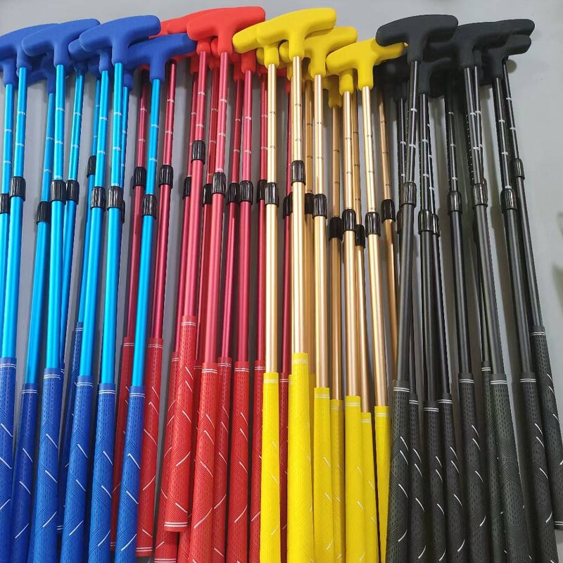 Golf Putter Manufacturer - Multi-color 3-Section Telescopic Adjustable Practice Accessories