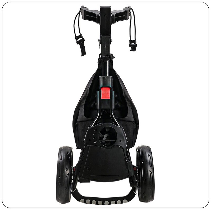 Golf Trolley Manufacturer - Aluminium Ball Wheels Push Cart 60kg Load Any Terrain