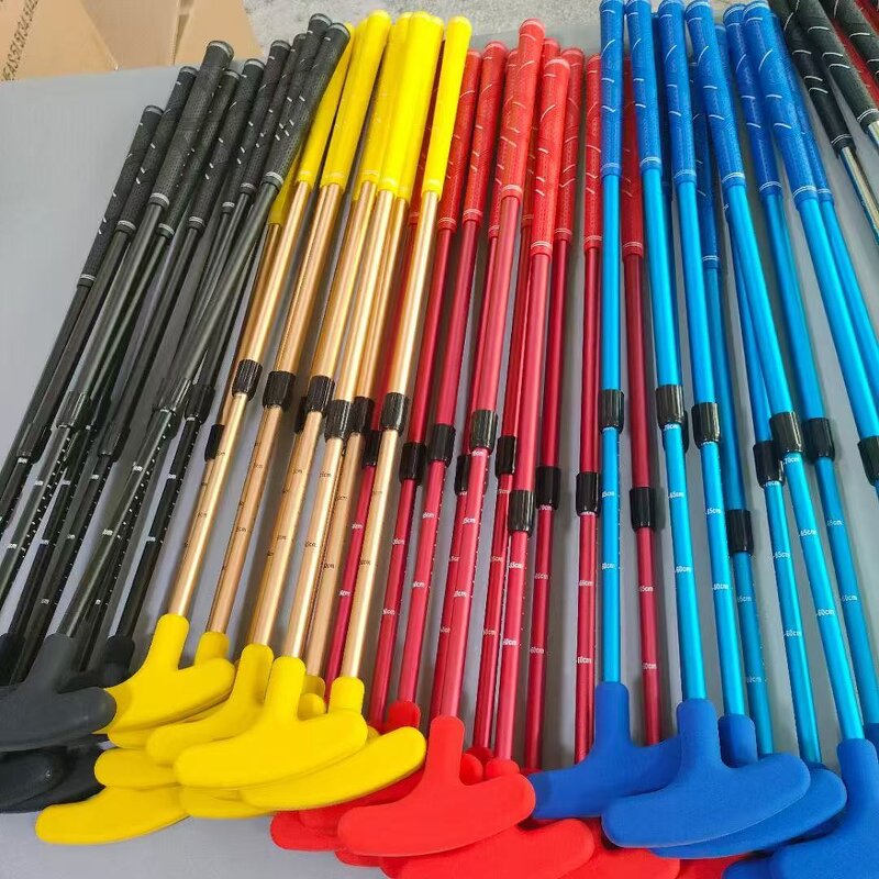 Golf Putter Manufacturer - Multi-color 2-Section Telescopic Adjustable Practice Accessories