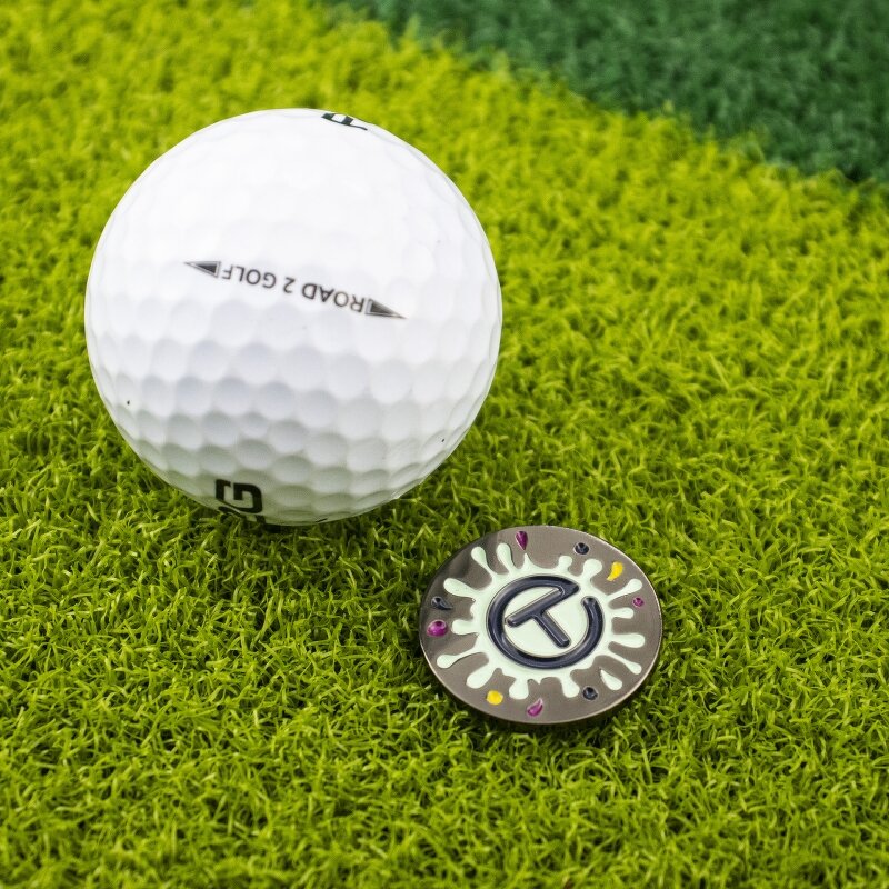 Golf Ball Marker Manufacturer - Zinc Alloy Coin Slope Putting Level Alignment Bubble