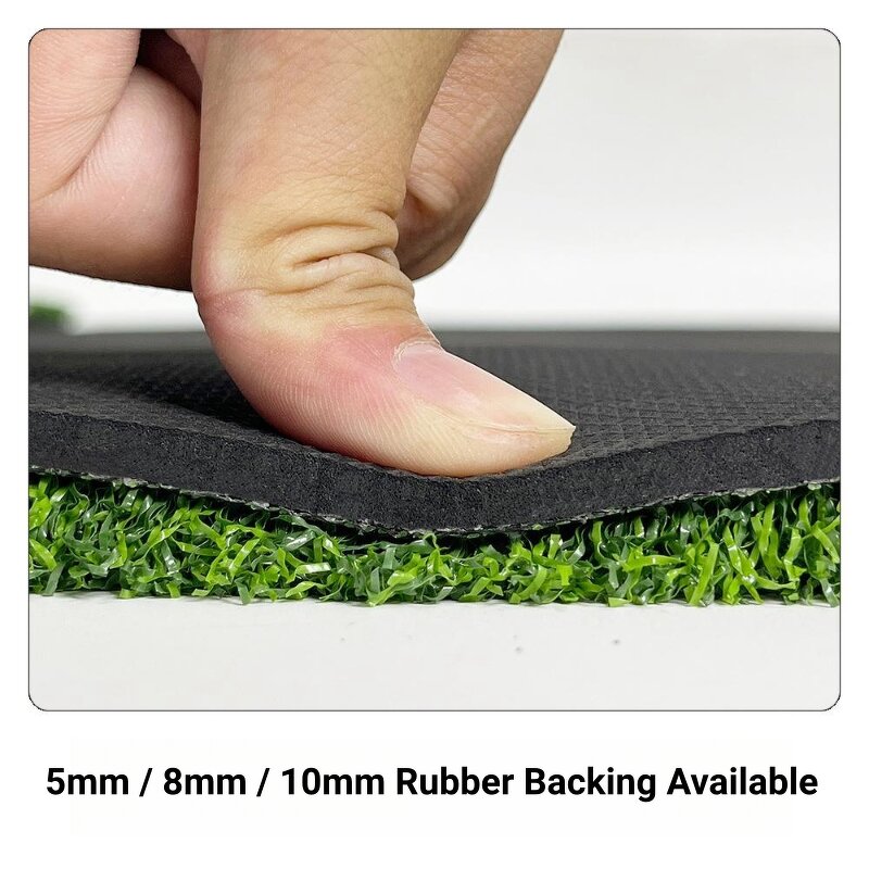 Softball Hitting Mat Manufacturer - 305*90cm PE Turf 5/8/10mm Rubber Backing Heavy Duty