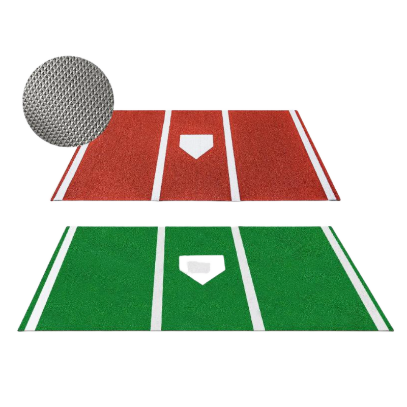 Baseball Hitting Mat Manufacturer - OEM Size Heavy Duty Non-slip Indoor Outdoor Portable