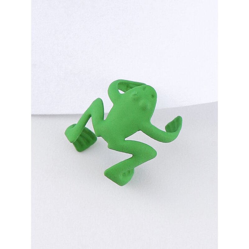 Ear Cuffs Manufacturer - Punk Frog Gold Plated Crystal Rhinestone Unisex No Piercing Anniversary Gift