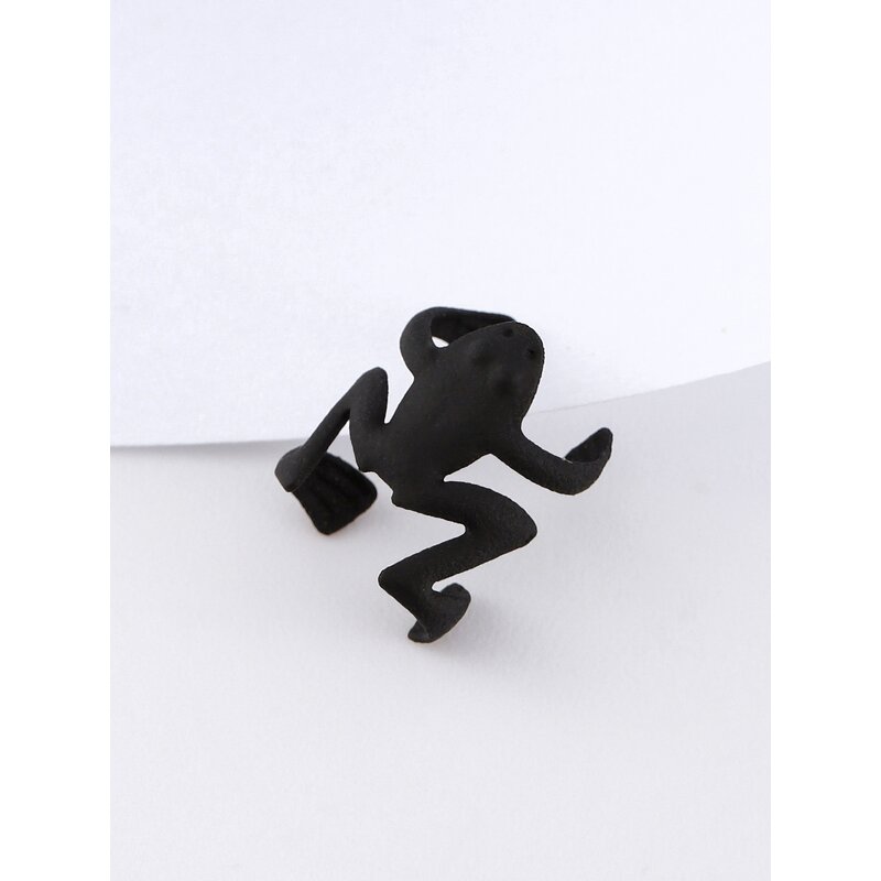 Ear Cuffs Manufacturer - Punk Frog Gold Plated Crystal Rhinestone Unisex No Piercing Anniversary Gift