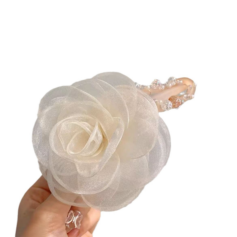 Hair Claws Manufacturer - High-End Super Fairy Flower Large Plastic Internet Celebrity Girls Back Head