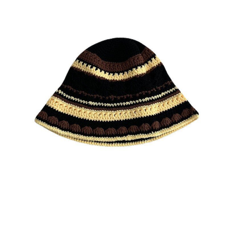 Bucket Hat Manufacturer - Unisex Crochet Handmade Fish Design Autumn Winter Fishing Party Hat